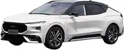 Scale Finished Model Car 1:18 for Ford Evos SUV Miniature Car Model Diecast Metal Vehicle Car Sculpture Collection Souvenir Miniature Replica Car