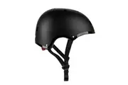 Mini Hornit LIDS Children's Bicycle & Scooter Helmet with Flashing Safety Lights - STEALTH BLACK Style