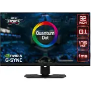 MSI Optix MPG321QRF-QD Full QHD 31.5\u201D Anti-Glare, 175Hz, HDR Ready USB/DP/HDMI Monitor