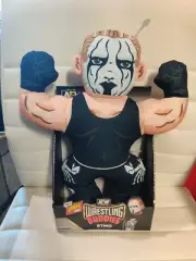 AEW Wrestling Buddies Sting 12” Talking Plush Buddy WWE WCW - Brand New