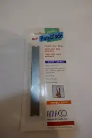 Amaco Flexible Poly Blade Clay Stainless Steel NEW