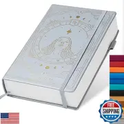 TIEFOSSI Constellations Dotted Journal Notebook-A5 Writing journals with 100g