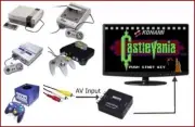 RCA AV To TV Converter Adapter For Nintendo NES SNES Super Famicom N64 Gamecube