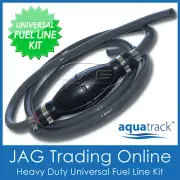 5/16" UNIVERSAL OUTBOARD FUEL LINE & PRIMER BULB- 8mm ID UV Res Boat/Marine Hose