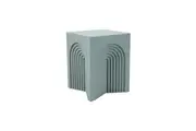 Maestro Furniture Laurance Modern Stylish Squre End Lamp Side Table Green