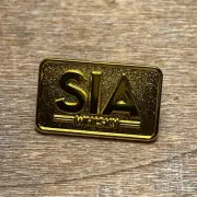 SIA Whiskey Scotch Distillery Memorabilia Advertising Lapel Pin Back Scotland