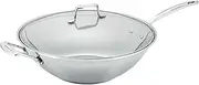 [Scanpan] Impact Covered Wok, 36 cm Silver