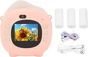 Instant Print Camera with Print Paper, 12MP Digital Camera, Portable Thermal Printing Video Camera with 2 Inch Screen Multiple Zoom Digital Photo Frame (No Memory Card)