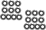 CANIGHT 20 Sets Electric Wrench Spring Set Impact Wrench Retaining Ring Tightening 1/2 Impact Retaining Ring Clip Spanner Retainer O Large Replacement Grip Grips Aluminum Friction Iron
