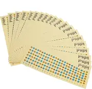 ifundom 20pcs Guitar Fretboard Stickers Fretboard Notes Scale Stickers for Beginners