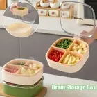 Fooding Sorting Fridge Food Storage Crisper Drain Frozen Storage Box