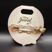 在飛比找蝦皮購物優惠-Disney Jewel 迪士尼 米妮蝴蝶結 金色髮夾