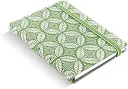 Filofax 115045 Impression Notebook Pocket, Green White