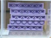 LEGO Parts - Lavender Plate 1 x 6 - No 3666 - QTY 5