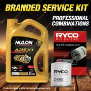 Ryco Oil Filter 5L APX5W30D1 Engine Oil Service for Toyota Corolla Prius Yaris