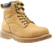 Wolverine Mens Wheat Leather Floorhand WP ST 6” Work Boots Size 10M