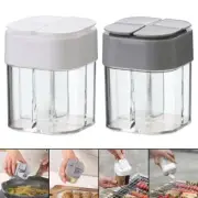 Outdoor Portable Barbecue Seasoning Box Transparent condiment storage