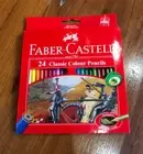 Faber Castell 24 Classic Coloured Pencils Coloring Pencils Drawing Kids Gift