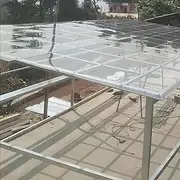 Polycarbonate Greenhouse Sheets,Clear Acrylic Plastic Sheet,PC Endurance Board,Replacement Shed Panel, UV Protection Rain Roof Cover,for Greenhouse Canopy Carport Stadiums Shelters,Easy to Cut (Size