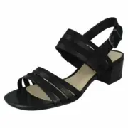 Ladies Clarks Caroleigh Bess Heeled Slingback Sandals