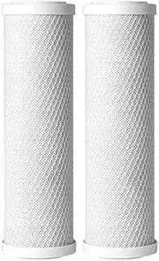 2-Pack Compatible WaterPur CCI-10-CLW Activated Carbon Block Filter - Universal 10 inch Filter for WaterPur Clear Water Filter Housing by AWS