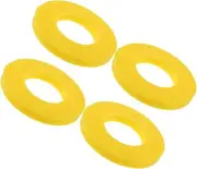 NOLITOY 4pcs Shock Absorbers Bushing Ring Vehicle Gasket Ring for Enhanced Comfort Easy Installation and Shock Reduction Fit Automotive Damping Buffer Cushion for Cars