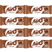 933827 8 x 36g PACKET NESTLE AERO CHOCOLATE BUBBLES CHOCOLATE BAR