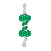 Happy Tails Eco Rope And Rubber Bone Toy