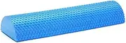 Foam Roller Yoga Foam Roller 30-45cm Semi-Circular Massage EVA Foam Shaft Yoga Pilates Fitness Equipment with Massage Floating Point High Density Foam Roller Massager
