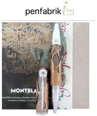 MONTBLANC - Writers Edition - Brothers Grimm 1812 - ROLLERBALL - 128849 NEW
