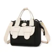 ANYMOM Mommy Diaper Bag Black Backpack Big Capacity Handbag Stroller for Moms Detachable Strap Maternity Shoulder Bag