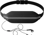 Running Phone Belt with Waterproof Bounce, Waist Pouch Belt, Waist Pack for Wome
