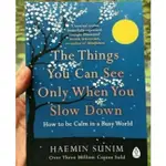 只有當你減速時才能看到的東西 HAENIM SUNIM