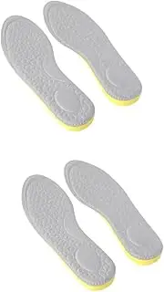 FOMIYES 2 Pairs Comfortable Height Increase Insoles 1.5cm Eva Inserts for All Shoes