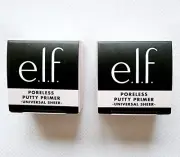 2x elf Poreless Putty Primer Universal Sheer VEGAN Sample Size 0.14oz, New! C14'