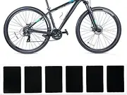Glueless Patches - Mountain Bikes Tyre Repair Tool - Glueless Bikes Bicycles Tire Patch Repair Kit Inner Tube Puncture Patching for MTBs Road & City Bikes Bicycles
