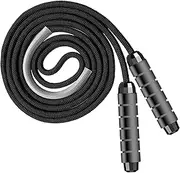 Weighted Jump Rope Workout Heavy Skipping Rope Jumping Rope Cotton for Men Women Fitness Excersise MMA Cardio BOXING Endurance Training