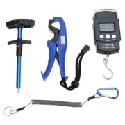 Digital Fish Scale 110lb/50kg Fish Gripper Fishing Lanyard Fish Hook Remover Kit
