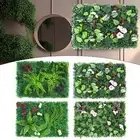 Low Maintenance Artificial Grass Wall Panel for a Verdant Appearance 40*60CM