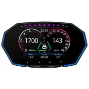 OBD GPS Head Up Display Gauge Digital Odometer Speedometer Alarm Car Accessories (for: Renault)