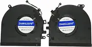 Lee_store Replacement New CPU and GPU Cooling Fan for Razer Spirit Blade 15 GTX 1060 RZ09-027 RZ09-0270 RZ09-03009E97 RZ09-0300 Series DFS501105PR0T/DFS5K121142621 Fan