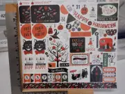 ECHO PARK TRICK OR TREAT HALLOWEEN ELEMENT STICKERS TWO 12X12 SHEETS NEW A30705