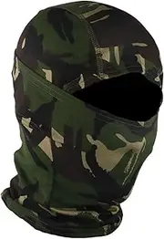 [EVD-X] Military Camo Face Mask Bandana Balaclava Hood Headwear for Men Women Tactical Training Cycling Ski Hunting (Wild Jungle), Green