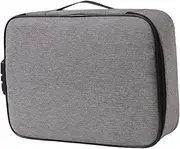 BESPORTBLE Important Document Holder with Lock Capacity Travel Document Organizer for Safe File Storage and Easy Access Multi Design for Home Office and Travel