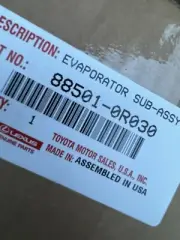 OEM Toyota Evaporator 88501-0R030 Evaporator Core - Toyota (88501-0R030)