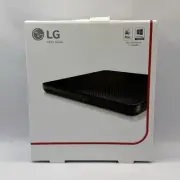 LG Ultra Slim Portable DVD Writer M-Disc Windows & Mac Compatible Black SP80NB60