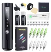 Dragonhawk Professional Brushless Motor Wireless Tattoo Pen High-capacity Batter
