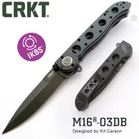 在飛比找PChome24h購物優惠-CRKT M16®-03DB 戰術折刀