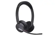 Yealink WH64 Hybrid Dual UC DECT Wireless Headset, DECT & Bluetooth Hybrid Wireless Technology, 3-Mic Noise Cancellation, UC Certified, Dongle WDD60