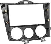Yurefax Double Din Fascia Auto DVD Stereo Panel Mount Install Dash Kit Face Plate 2 Din Installation Tirm Kit, for Mazda, RX8 Car Radio Dashboard